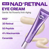 کرم دور چشم نامبوزین مدل No.9 NAD+ Retinal حجم 20 میلیلیتر