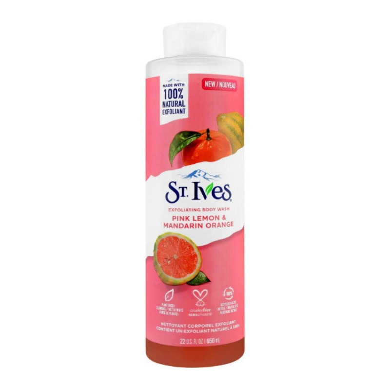 شامپو بدن اس تی.ایوز مدل pink lemon & mandarin orange حجم 620 میلی لیتر
